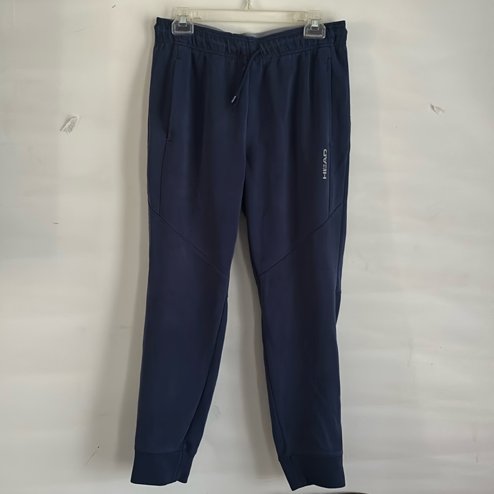 Navy blue sweat pants